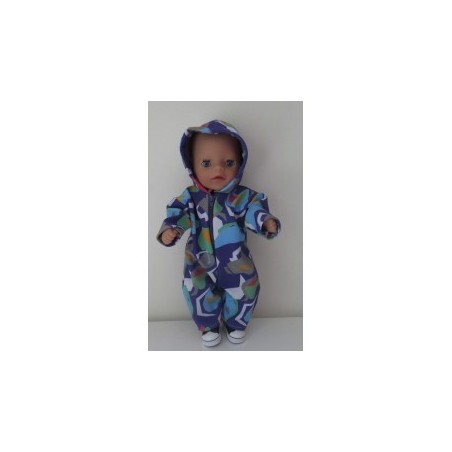 softshell winterpak paars baby born little 36cm