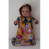 softshell reiszak geel baby born little 36cm