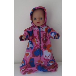 softshell reiszak roze baby born little 36cm