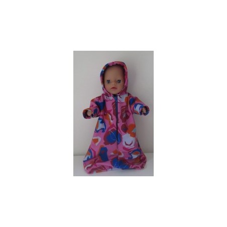 softshell reiszak roze baby born little 36cm