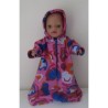 softshell reiszak roze baby born little 36cm
