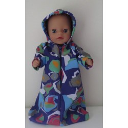 softshell reiszak paars baby born little 36cm