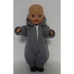 winterpak grijs baby born little 36cm