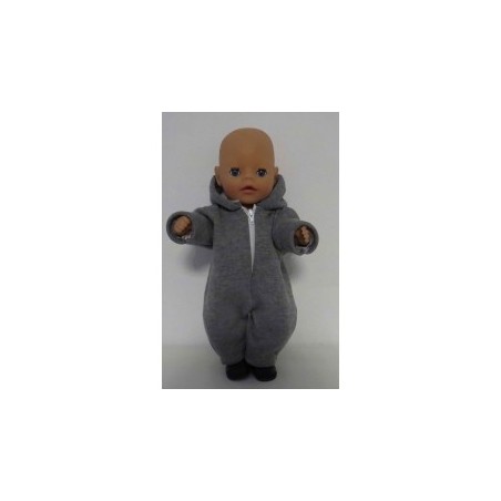 winterpak grijs baby born little 36cm