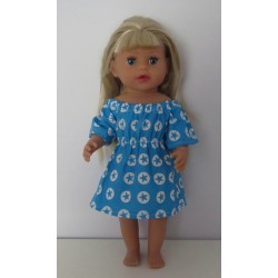 bootjurk blauw sterren baby born little 36cm