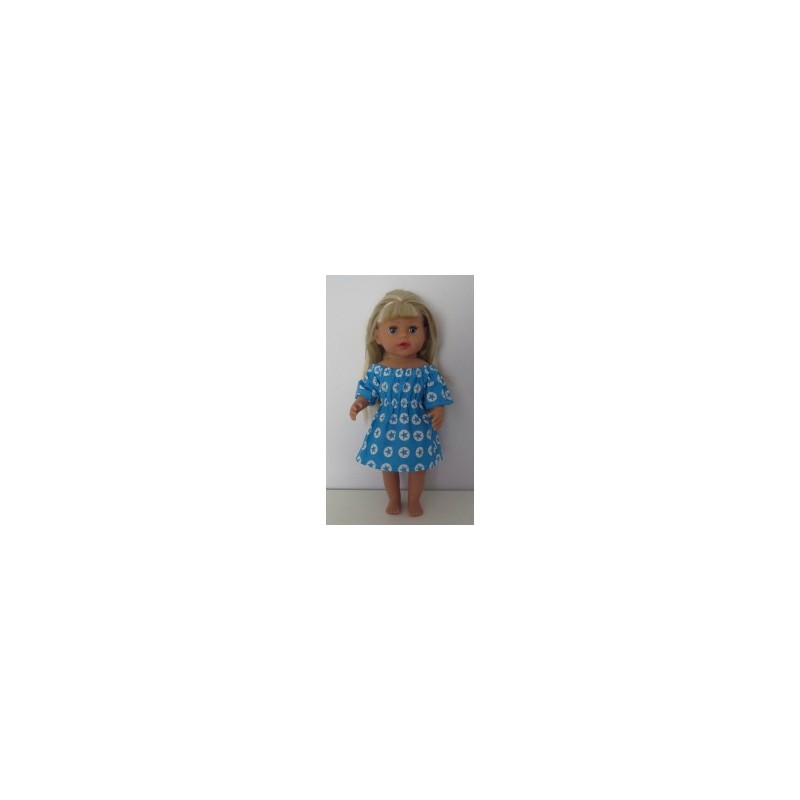bootjurk blauw sterren baby born little 36cm