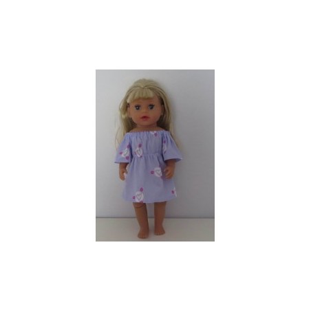 bootjurk lila baby born little 36cm