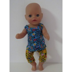 jurk setje snoepjes baby born little 36cm