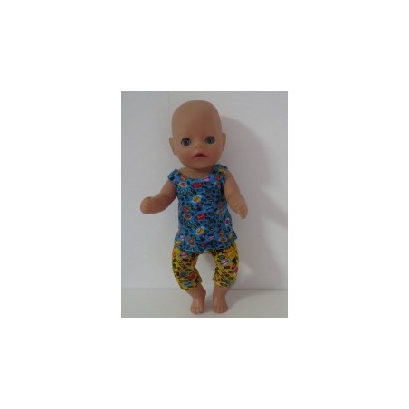 jurk setje snoepjes baby born little 36cm