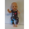 jurk setje konijnen baby born little 36cm