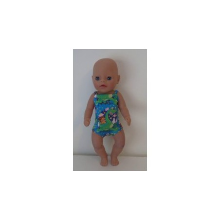 luxe romper dino's baby born little 36cm