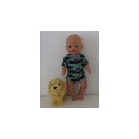 romper vleermuizen baby born little 36cm