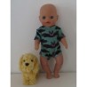 romper vleermuizen baby born little 36cm