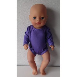 romper paars baby born little 36cm