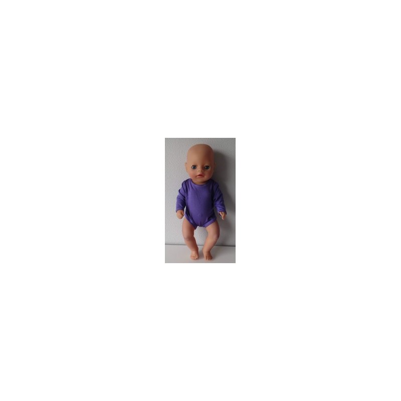 romper paars baby born little 36cm