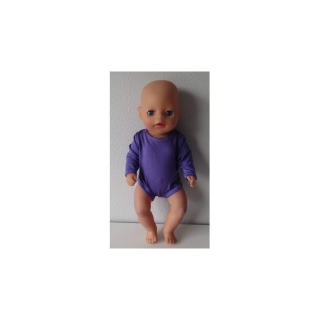 romper paars baby born little 36cm