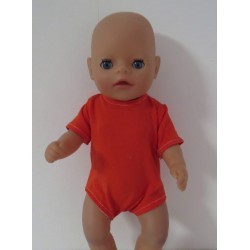romper oranje baby born little 36cm