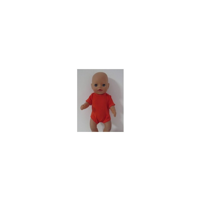 romper oranje baby born little 36cm