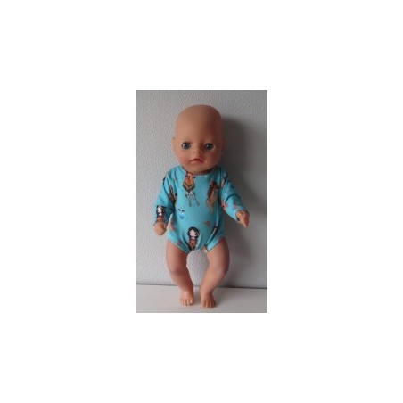 romper indiaan baby born little 36cm