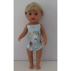 luxe romper mint kat baby born little 36cm