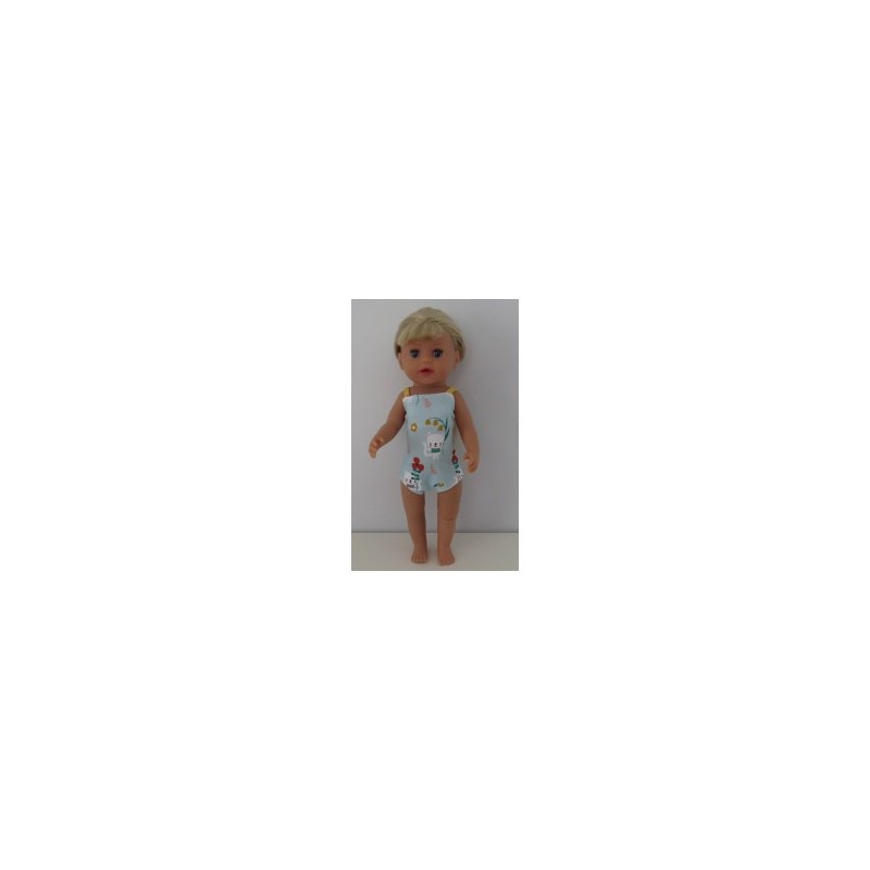 luxe romper mint kat baby born little 36cm