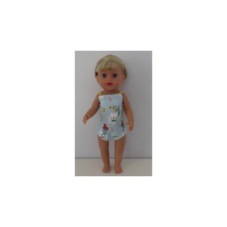 luxe romper mint kat baby born little 36cm