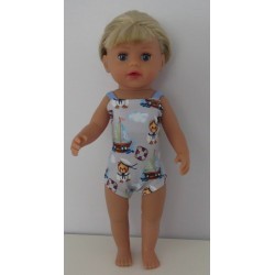 luxe romper matrozen beren baby born little 36cm