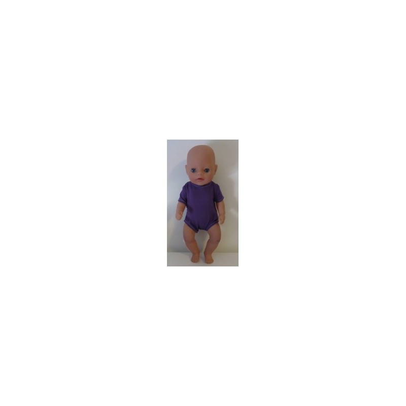 romper paars baby born little 36cm