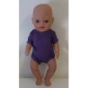 romper paars baby born little 36cm