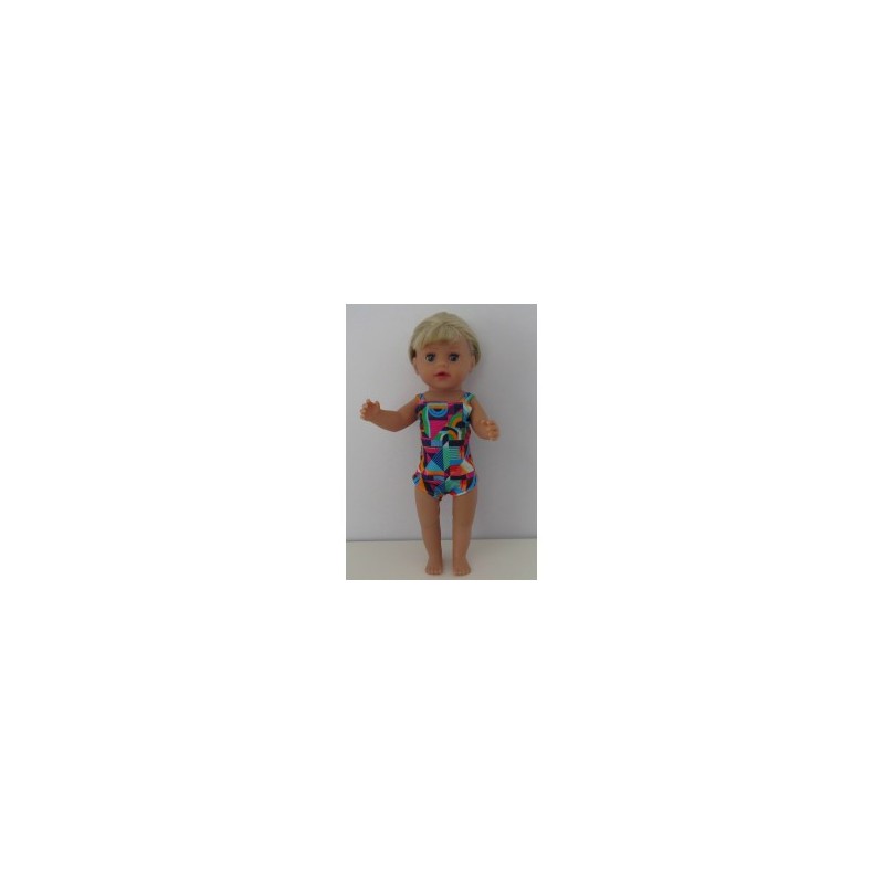 luxe romper gekleurd baby born little 36cm
