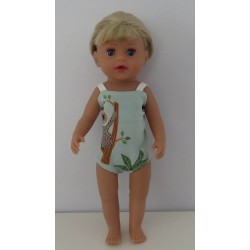 luxe romper koala baby born little 36cm