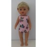 luxe romper roze vossen baby born little 36cm