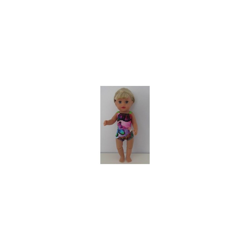 luxe romper vlinders baby born little 36cm