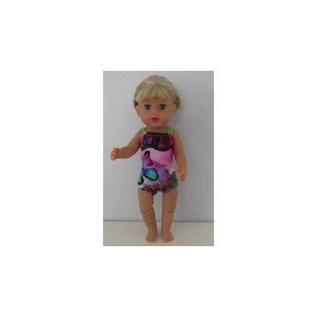 luxe romper vlinders baby born little 36cm