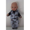 stoerkleding setje  rood tracktors baby born little 36cm