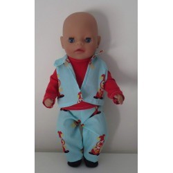 stoerkleding setje mint joki baby born little 36cm