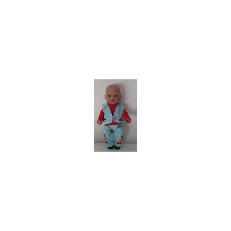 stoerkleding setje mint joki baby born little 36cm