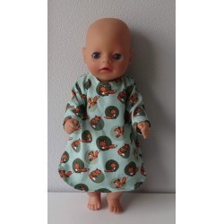 nachtjapon vossen baby born little 36cm