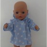 regenjas blauw sterren baby born little 36cm