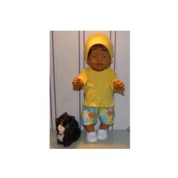 korte broek setwinnie the pooh  baby born 43cm