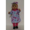 hoodiejurk set trollz  baby born little 36cm
