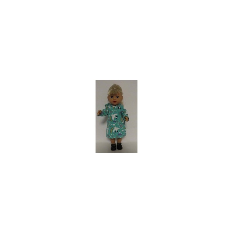 hoodiejurk duiven baby born little 36cm