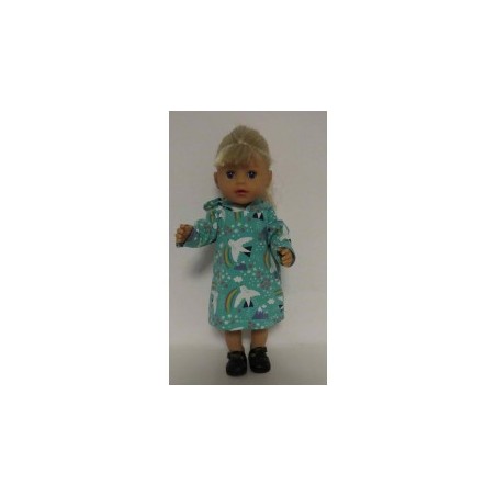 hoodiejurk duiven baby born little 36cm