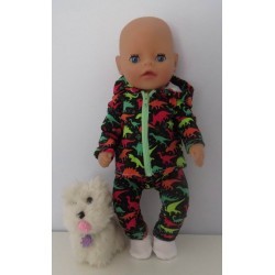 vest setje dino's baby born little 36cm