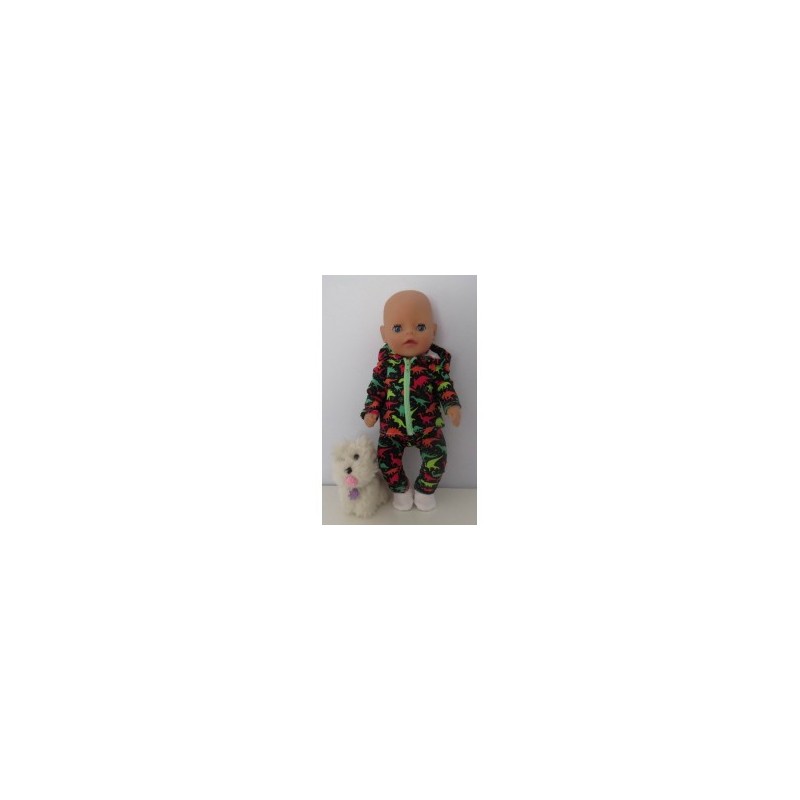 vest setje dino's baby born little 36cm