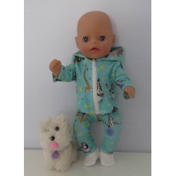 vest setje madagaskar baby born little 36cm