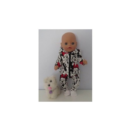 vest setje minnie mouse baby born little 36cm