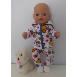 vest setje vogels baby born little 36cm