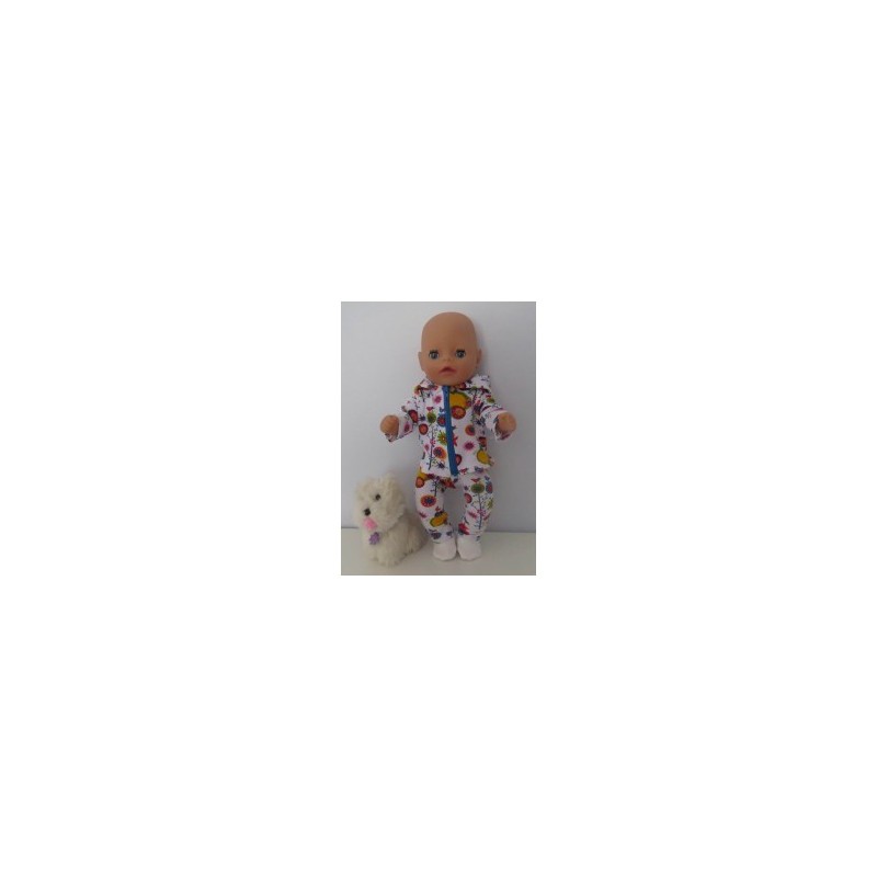 vest setje vogels baby born little 36cm