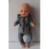 vest setje paddestoelen baby born little 36cm